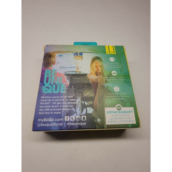 Usb Bolt Car Charger 12w Quick Charging - Picture 2 of 2